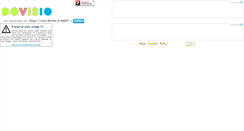 Desktop Screenshot of dovisio.it